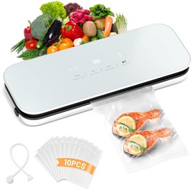 Machine Sous Vide Alimentaire 5 en 1 avec Couteau de Coupe