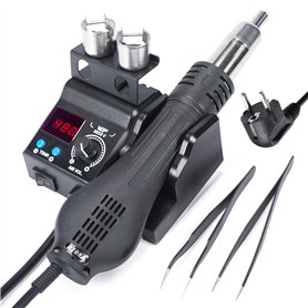 WEP 8858-V Kit station de soudage à air chaud compacte