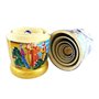Winterworm Lot de 7 poupées russes traditionnelles en bois émaillé bleu doré pour enfant