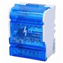 407 Bornier Distribution Box Din Rail 4 Niveaux Monophasé pour L'électrotechnique