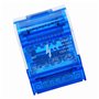 407 Bornier Distribution Box Din Rail 4 Niveaux Monophasé pour L'électrotechnique