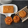 JS MOLD Lot de 4 moules en silicone en forme de nid d'abeille - Moule à bougie 3D - Moule en silicone pour la fabrication de bou