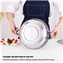 Ensemble de Marmites à Vapeur en Acier Inoxydable à 2 Couches, Cuiseur Vapeur pour la Cuisson, Casserole de Tous les Jours, Ense
