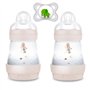 MAM Starter Set Uni//Biberon anti-coliques 160 ml//avec tétine Taille 1 à partir de la naissance//avec tétine MAM Original Skin 