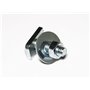 Lot de 10 vis à tête marteau M8 x 50 mm pour profilés C 27 x 18