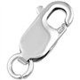 Collier/Chaîne Homme Argent 925 - Maille Figaro Alternée 1+1-60cm
