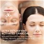 O Naturals Savon noir au charbon naturel 3 pièces - Savon hydratant pour le corps pour hommes et femmes