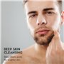 O Naturals Savon noir au charbon naturel 3 pièces - Savon hydratant pour le corps pour hommes et femmes