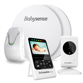 Moniteur vidéo pour bébé Babysense avec écran de 2