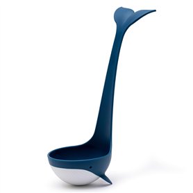 PELEG DESIGN Souper Tail - Louche de Cuisine Originale en Forme de Baleine | Ustensile de Cuisine pour Soupe & Ragoût | Cuillère
