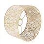 Oumefar Abat-jour Lumière Abat-jour Moderne Style Simple Décoration de la Maison pour Ampoules E14 E27 (Doré)