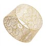 Oumefar Abat-jour Lumière Abat-jour Moderne Style Simple Décoration de la Maison pour Ampoules E14 E27 (Doré)