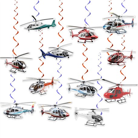 Lot de 24 émerillons à suspendre pour hélicoptère