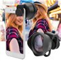 Shanrya Téléphone, objectif externe en verre optique facile à utiliser, 2 x pour appareils iOS pour smartphones