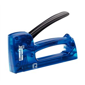 Rapid - Agrafeuse R53 X-RAY BLEUE pour Agrafes N°53