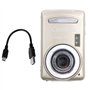 Gaeirt Petit Appareil Photo, Appareil Photo numérique Robuste et Zoom 16X avec Grand écran de 2,4 Pouces pour Usage Domestique p