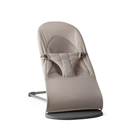 BabyBjörn Transat Balance Soft, Tissé/Jersey, Tri-Fabric, Gris Sable BabyBjörn Transat Balance Soft