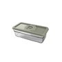 AEG AVFB1 Lot de 2 récipients de mise sous vide (1,6 et 1,0 litres, conservation des aliments et des nutriments, fonction date, 