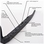 Lunettes de Bluetooth sans Fil avec Lunettes Intelligentes, Lunettes de Audio, écoute Stéréo de la Musique et des Appels, Lunett