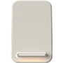 Chargeur sans fil 20W Qi Stand + Chargeur Blanc et Argent Doro