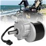 CUEI Moteur électrique brossé, 24 V 250 W 75 TR/Min Moteur brossé à Faible Vitesse et Couple élevé, Moteur CC brossé Professionn