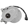 CUEI Moteur électrique brossé, 24 V 250 W 75 TR/Min Moteur brossé à Faible Vitesse et Couple élevé, Moteur CC brossé Professionn