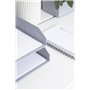BIGSO Hakan Lot de 2 corbeilles à courrier pour Le Bureau - Compartiments de Rangement empilables pour Lettres, Documents, etc. 