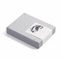 BIGSO Hakan Lot de 2 corbeilles à courrier pour Le Bureau - Compartiments de Rangement empilables pour Lettres, Documents, etc. 