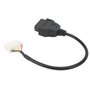 Bediffer Adaptateur OBD2, 20 Broches OBD2 Câble de Détecteur de Remplacement de Câble de Connecteur de Transfert de Diagnostic p