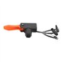 Bediffer Adaptateur de buse d'air pour vélo,tête de Pompe à vélo en ABS Portable,Installation Facile,réglage précis pour vélos, 