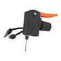 Bediffer Adaptateur de buse d'air pour vélo,tête de Pompe à vélo en ABS Portable,Installation Facile,réglage précis pour vélos, 