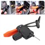 Bediffer Adaptateur de buse d'air pour vélo,tête de Pompe à vélo en ABS Portable,Installation Facile,réglage précis pour vélos, 