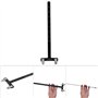 Janzoom Règle de tir en Acier Inoxydable, règle d'arc Pratique et Durable pour Arc à poulies Classique(Le Noir)