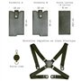 Holster d'épaule à Double Poche