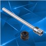 Nikou CNC outil de fraisage extension tour tige haute dureté C8 ER11A 100L pince porte-mandrin à queue droite durable pour frais