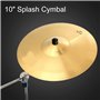 Laiton Finition Traditionnelle pour Batterie Cymbales Classics Accessoire D'instrument de Musique Personnali
