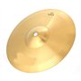 Cymbale Splash 10", Laiton Finition Traditionnelle pour Batterie Cymbales Classics Accessoire D'instrument de Musique Personnali