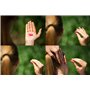 Swedsafe Cool Bouchons d'oreilles Femmes 33dB - Festival Concert - Protection Auditive - Rose