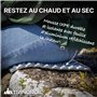 Trinordic Tapis d'Assise Pliable en Mousse IXPE Ultralégère pour Randonnée – Restez au Chaud et au Sec – Imperméable et Isolant 