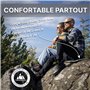 Trinordic Tapis d'Assise Pliable en Mousse IXPE Ultralégère pour Randonnée – Restez au Chaud et au Sec – Imperméable et Isolant 