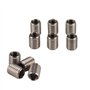 Leopacat Insert Fileté Metal, RéDucteur éCrou, Adaptateurs Manchon RéDuction, Autotaraudant Filetage M10 X 1.5Mm MâLe Longueur I