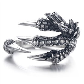 EQLEF Dragon Griffes Anneau
