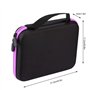 EBTOOLS 63 Sac Tote pour Huiles Essentielles, Sac pour la conservation d'huiles essentielles pour aromathérapie avec extérieur r