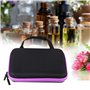 EBTOOLS 63 Sac Tote pour Huiles Essentielles, Sac pour la conservation d'huiles essentielles pour aromathérapie avec extérieur r
