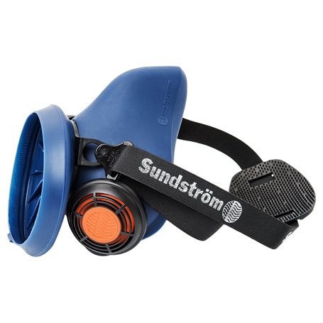 Demi masque sundström sr000002 SR 100 particules Protection Respiratoire avec gaz