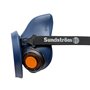 Demi masque sundström sr000002 SR 100 particules Protection Respiratoire avec gaz