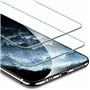 Cracksin Lot de 2 films de protection d'écran compatibles avec Xiaomi Redmi 9 - Verre trempé 9H - Transparent - Anti-rayures