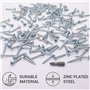 5 x 25 mm Vis en métal Tête bombée modifiée Auto-taraudeuse (250