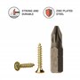 5 x 16 mm Vis à bois pour panneaux d'aggloméré Vis universelles Pozi-Drive PZ enti