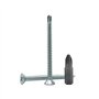 DIN 7504 P Lot de 50 vis autoperceuses en acier zingué avec tête fraisée - pour tôles (4